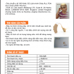 Máy trợ thính không dây Audi sound, model: AU115
